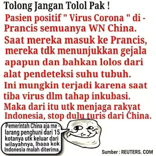 Negara Lain Menolak Kedatangan WNA Asal China,Indonesia Malah Selamat Datang