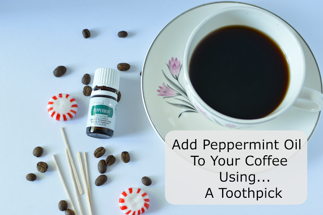 Coffee and peppermint oil