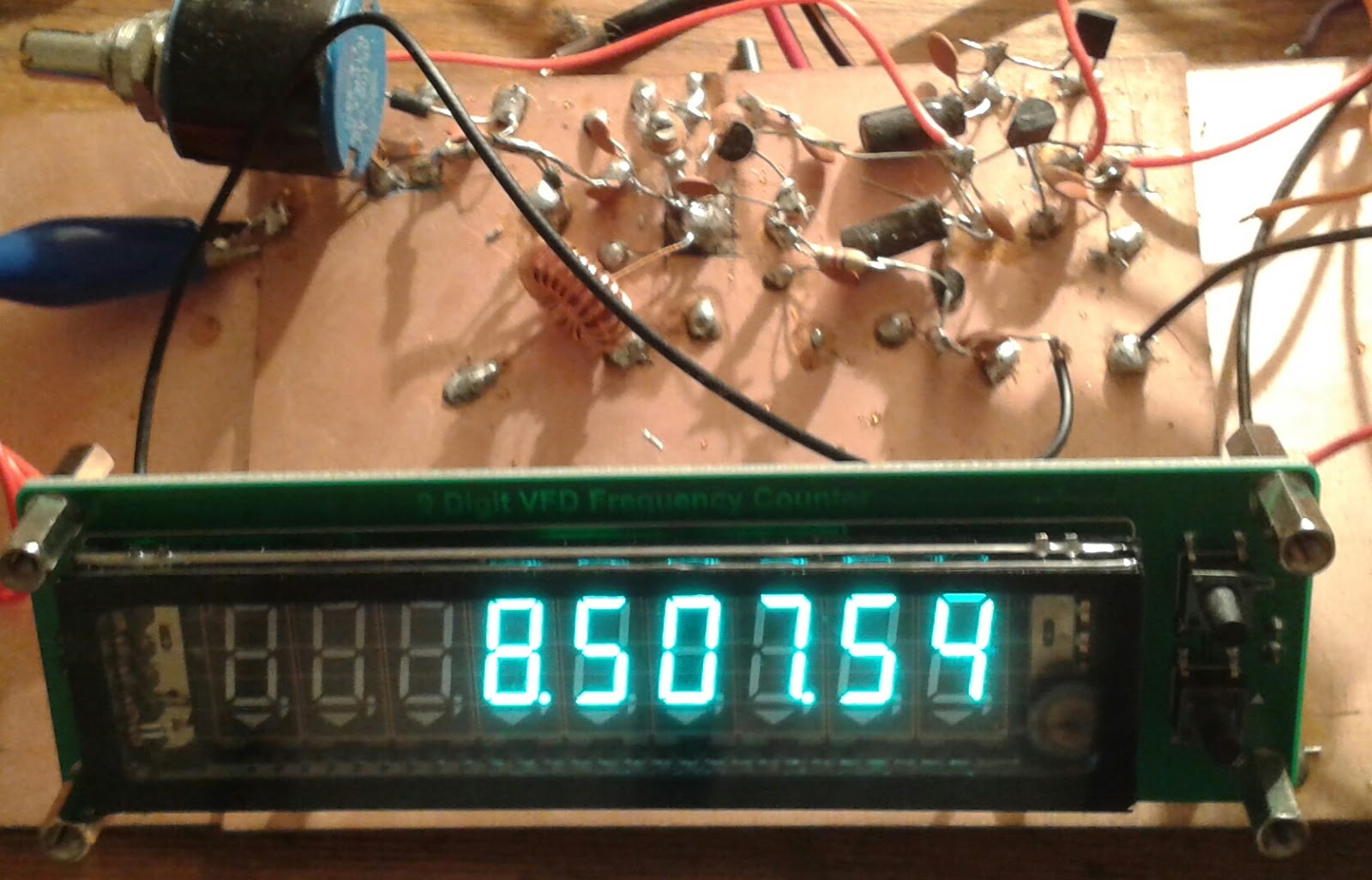 The "Speaky" HF SSB transceiver and other homebrew projects 9 Digit