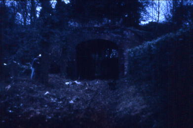 Tunnel through ramparts 1986