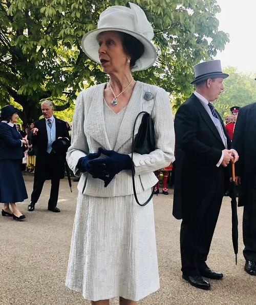 The Prince of Wales, The Duchess of Cornwall and Princess Anne