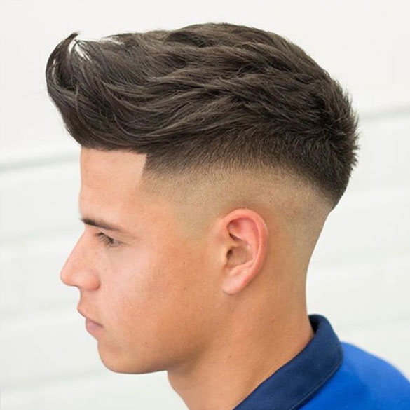 Spiky Hair Top with High Fade | 30 Different Types of High-Fade Haircuts | NeoStopZone
