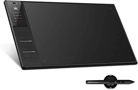 HUION WH1409 Wireless Graphic Drawing Tablet 8192 Pen Pressure Pen Tablet with 12 Press Keys HUION WH1409 Wireless Graphic Drawing Tablet 8192 Pen Pressure Pen Tablet with 12 Press Keys
