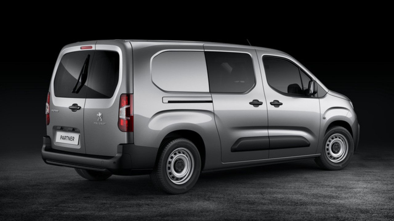 new peugeot partner crew van