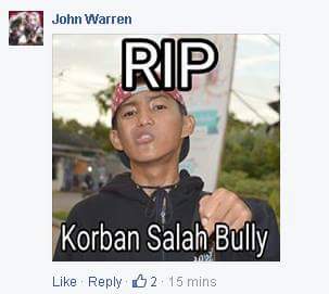Mengejutkan! Foto Bullying Pelaku Pemukulan Yang Terlanjur Beredar Di Mediasosial Ternyata Salah Orang Mengejutkan! Foto Bullying Pelaku Pemukulan Yang Terlanjur Beredar Di Mediasosial Ternyata Salah Orang