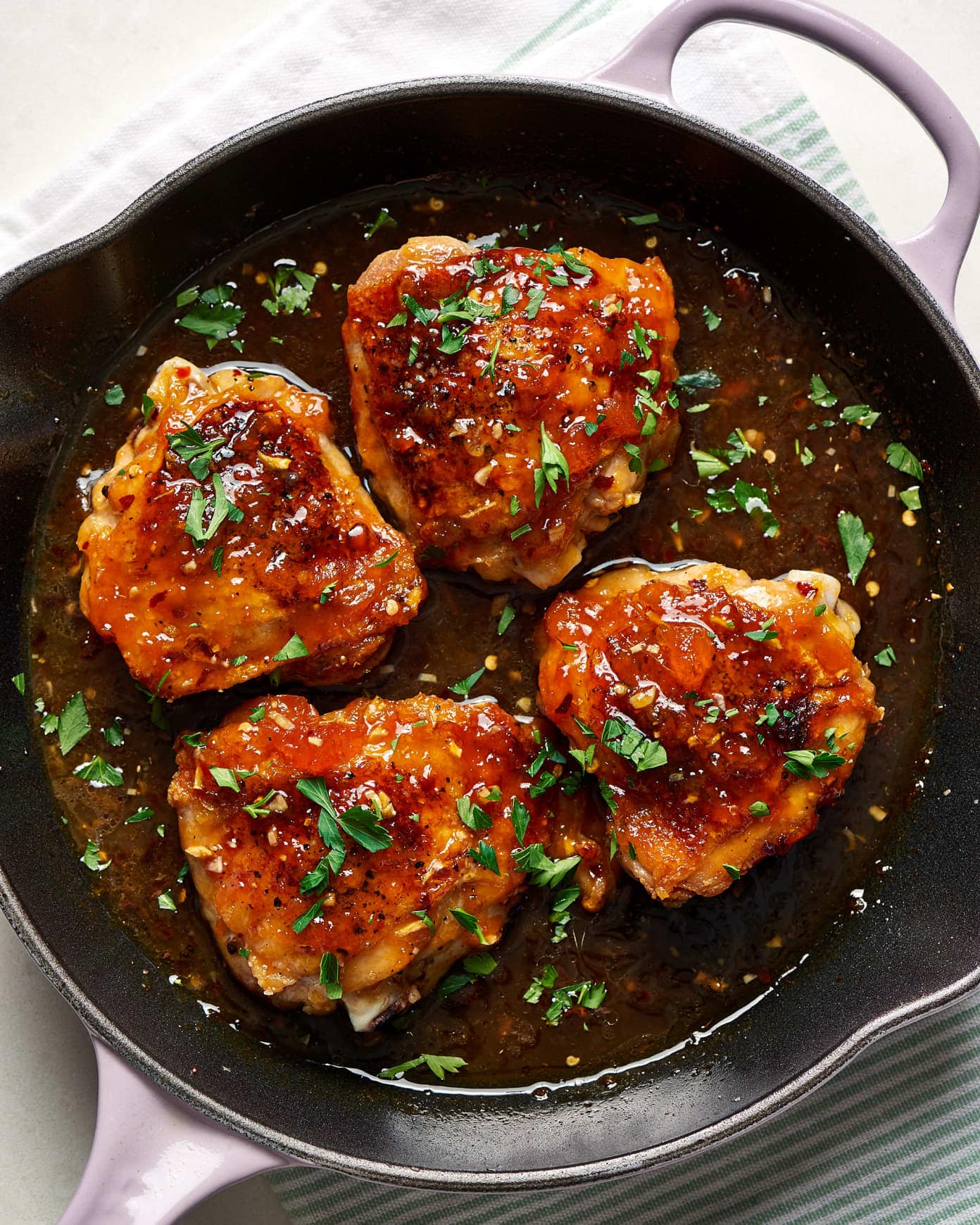. Apricot Mustard Glazed Chicken