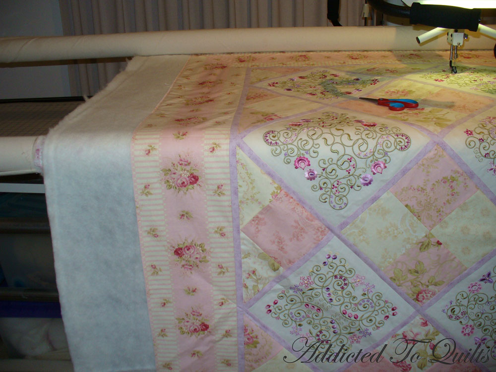 Addicted To Quilts Floating a Quilt Tutorial