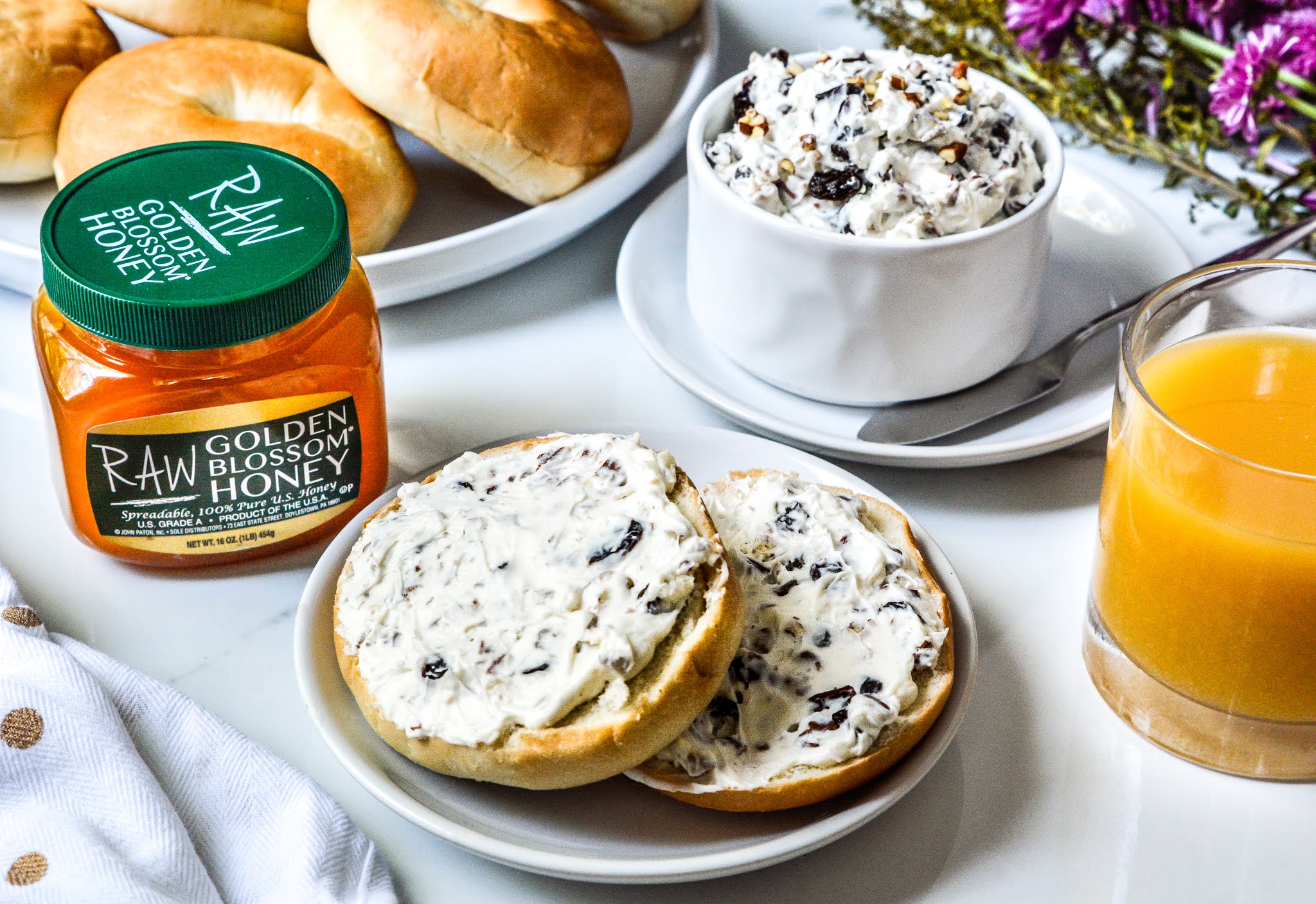 Theresa's Mixed Nuts Cream Cheese Raisin Nut Spread
