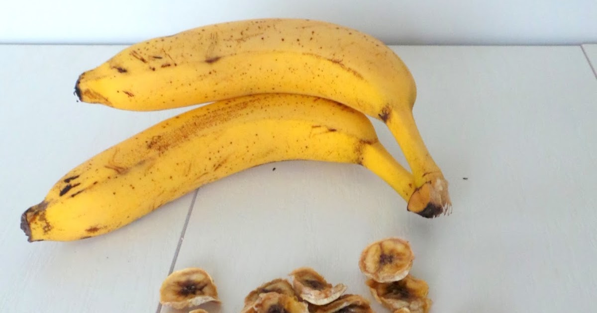 My Culinary Curriculum Bananes séchées au four (Dried bananas in the oven)