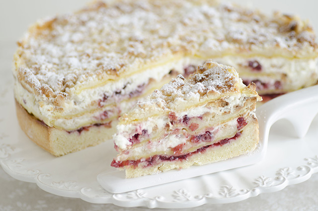 Flockentorte (Torta di fiocchi)