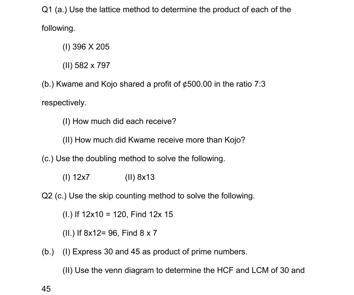 Maths