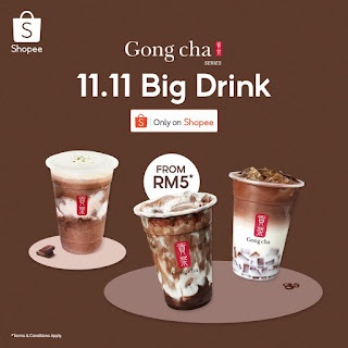 Choc’ out Gong Cha’s 11.11 Big Drinks