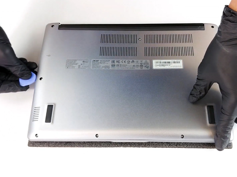 Как разобрать ноутбук Acer Aspire 5738DG/5738DZG, Aspire 5542G/5542/5242, Aspire