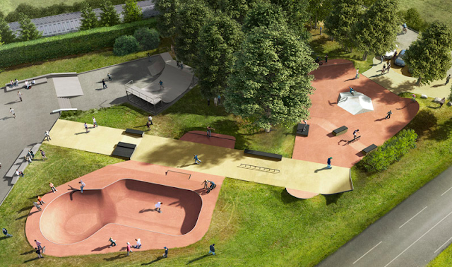 Skatepark Sallanches plan constructo