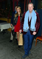 Paris Hilton Pictures at Christmas Dinner at Il Piccolino in Beverly