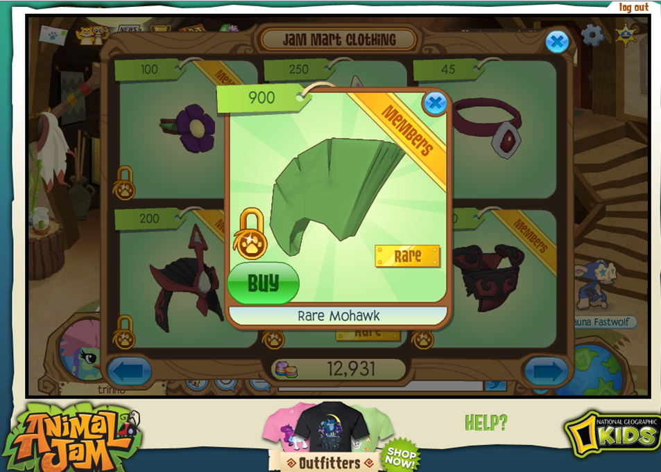 I Heart Animal Jam Rare Item Monday and My Art Plaque!