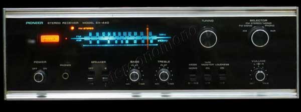 pioneer sx 440 speakers