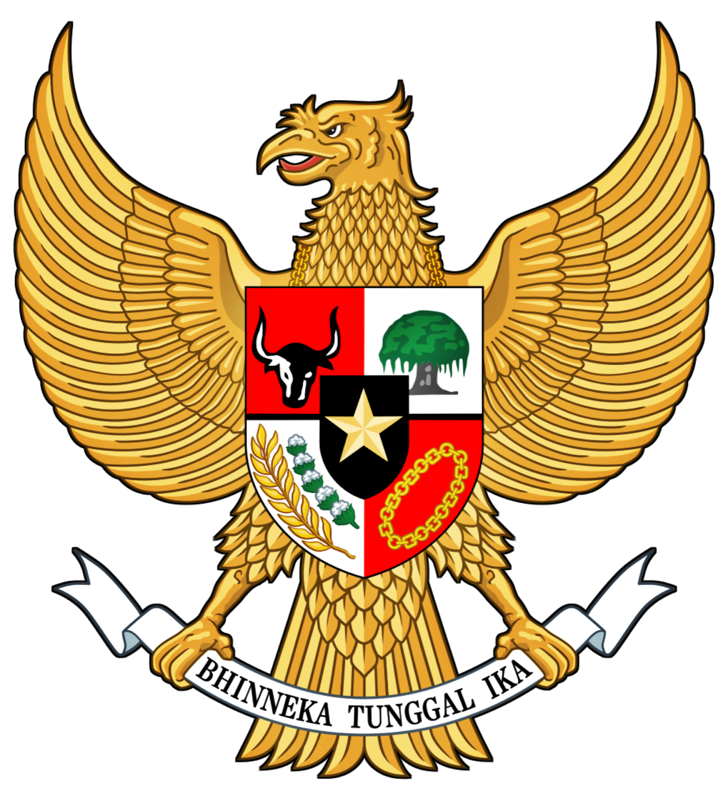 Logo Garuda Hitam Putih Png - Cari Logo