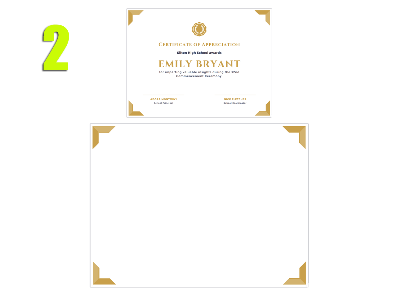 10 Free Certificates Background/ Border Design Templates for Teachers  [Download PNG, Docx Format]