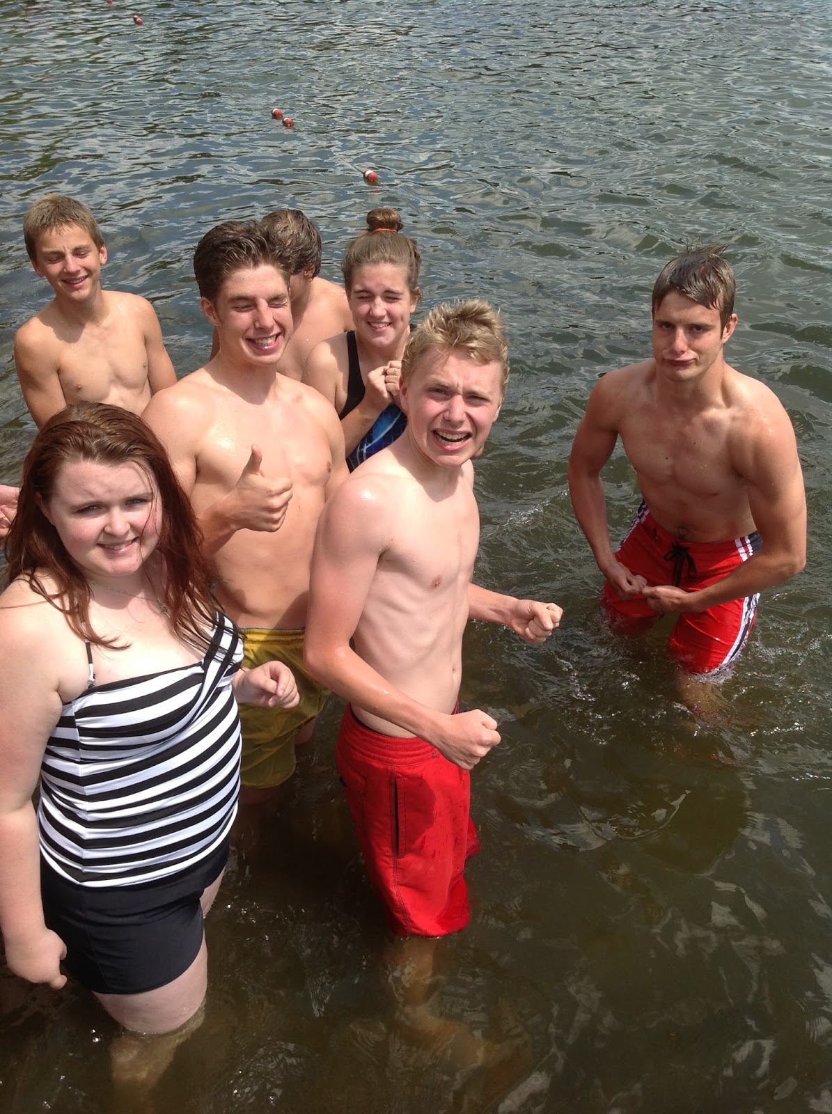 Wapo Bible Camp Youth Blog: Swim Tests