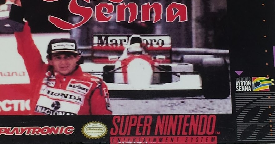 Cabeça Teca: Ayrton senna - snes