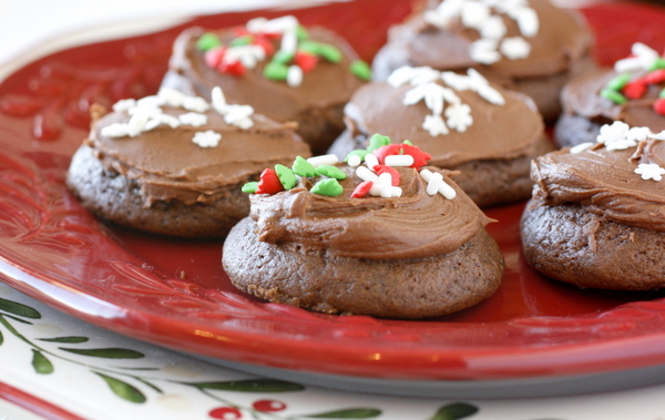 Chocolate Cupcake Top Cookies from What Megans Making on @KatrinasKitchen