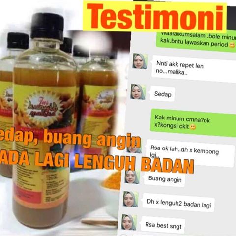 Jus Kunyit Malika Ubat Kurus Terbaru! 1001 Khasiat Produk 