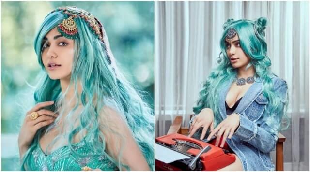 Adah Sharma's New Fancy Colourful Look Will Leave Astounded.
