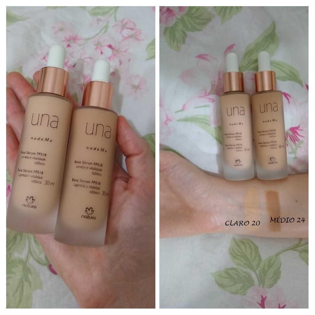 Vanessa Faz Beleza Base Serum Nude Me Natura Una