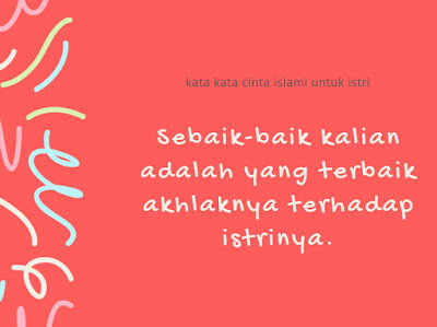 kata kata cinta islami untuk istri