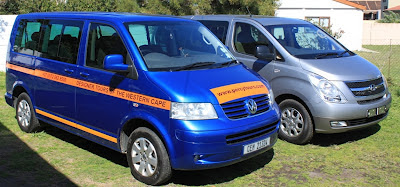 Percy Tours luxury minibuses, Hermanus