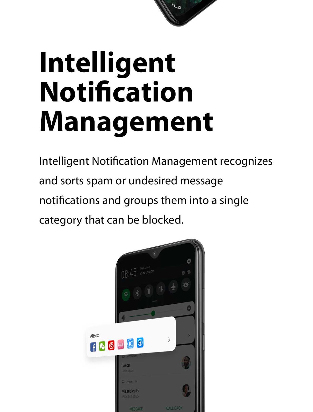 XOS 5.0 Cheetah Intelligent Notifications Management