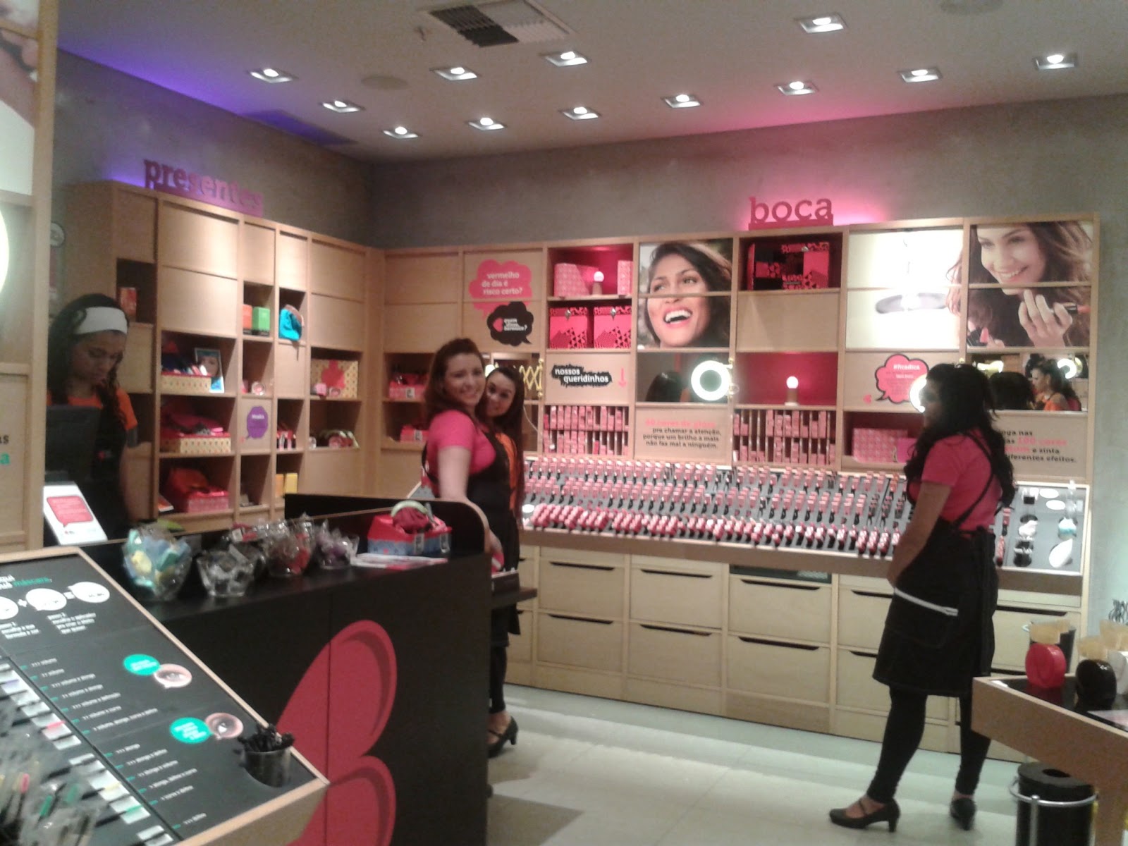 To maquiando! quem disse berenice? No BH Shopping