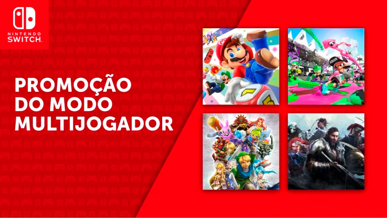 Nintendo eShop de Switch inicia Promoção Multijogador com jogos