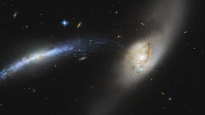 Space, Universe, Universe, Conflicting Galaxies