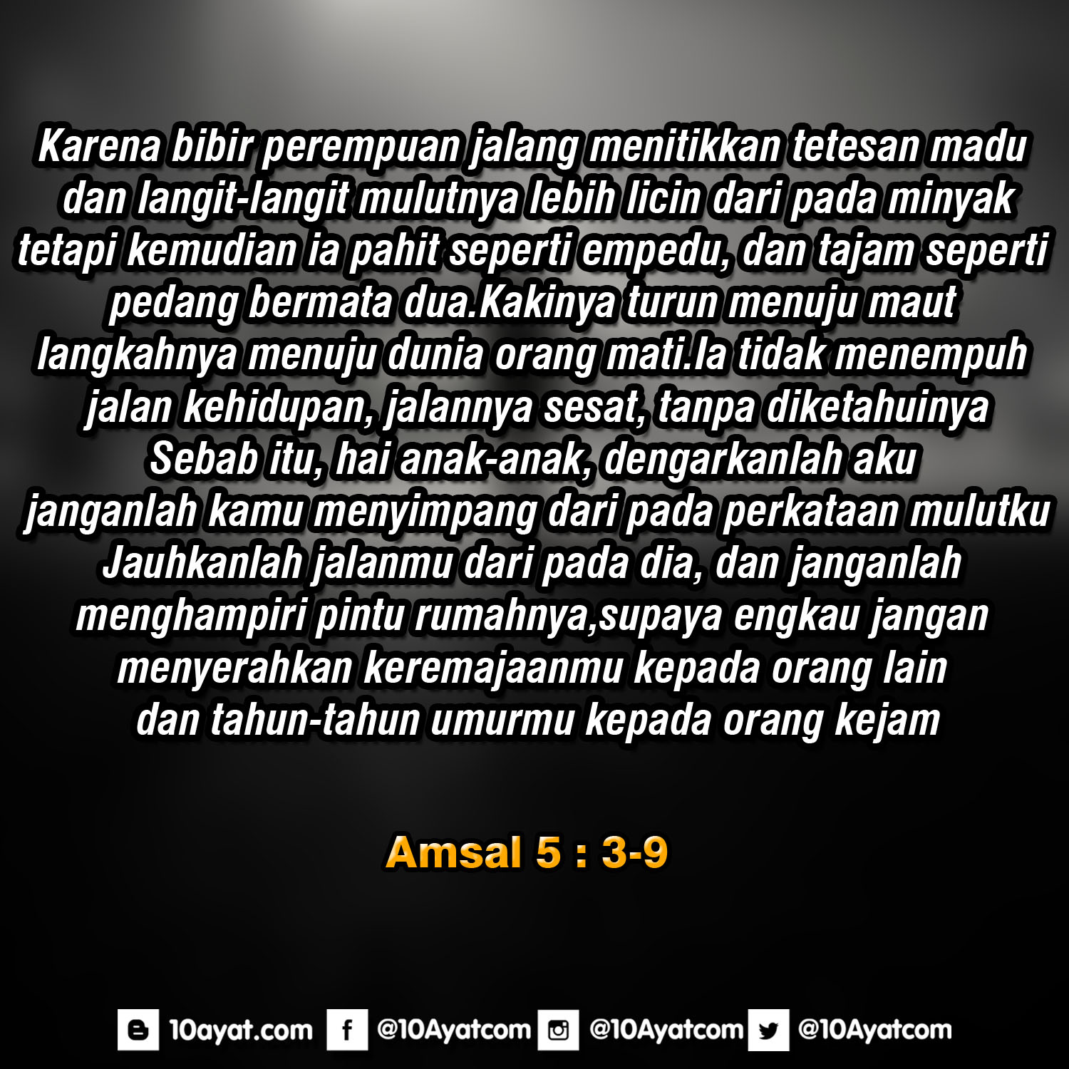 17 Ayat Utama Alkitab Yang Berbicara Tentang Perzinahan