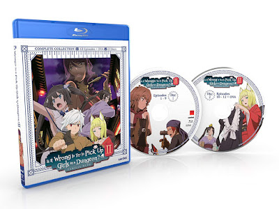 Is It Wrong To Try To Pick Up Girls In A Dungeon Season 2 Bluray Discs