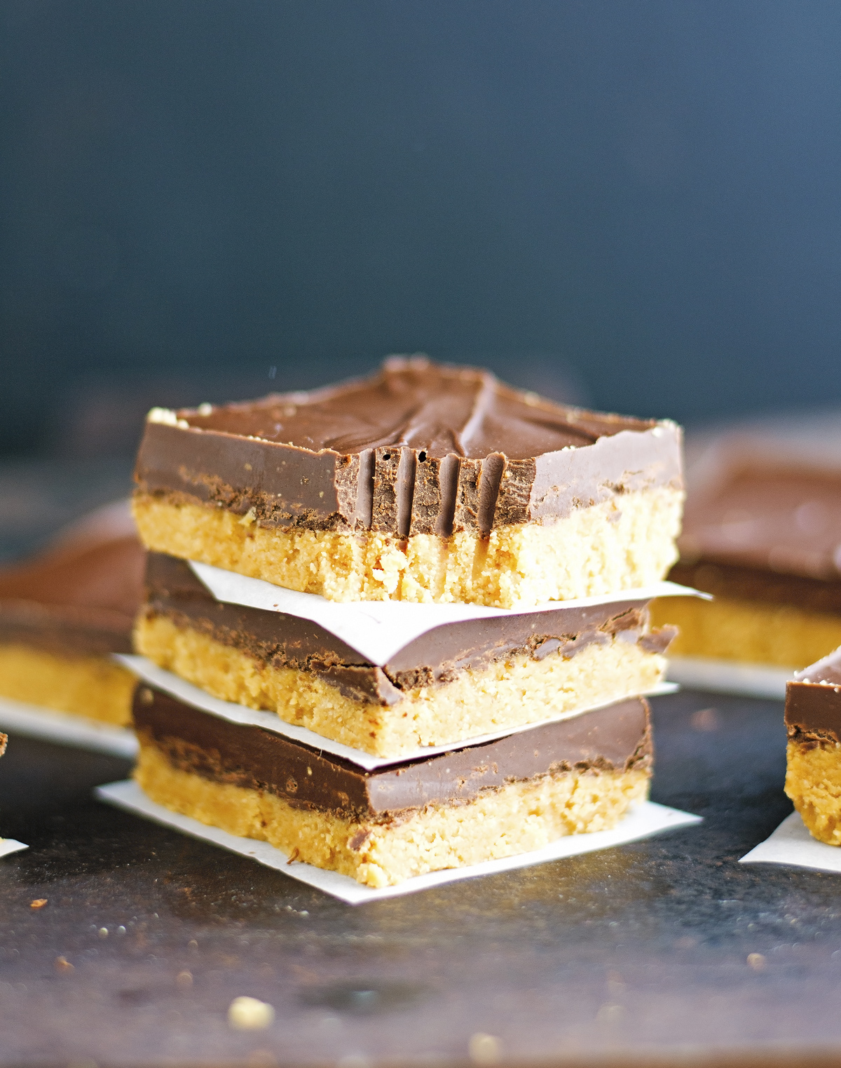 The Iron You 4Ingredient Chocolate Peanut Butter Bars