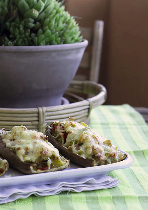 Berenjenas rellenas de verduras #berenjenas #sinlactosa #singluten #realfood #vegana