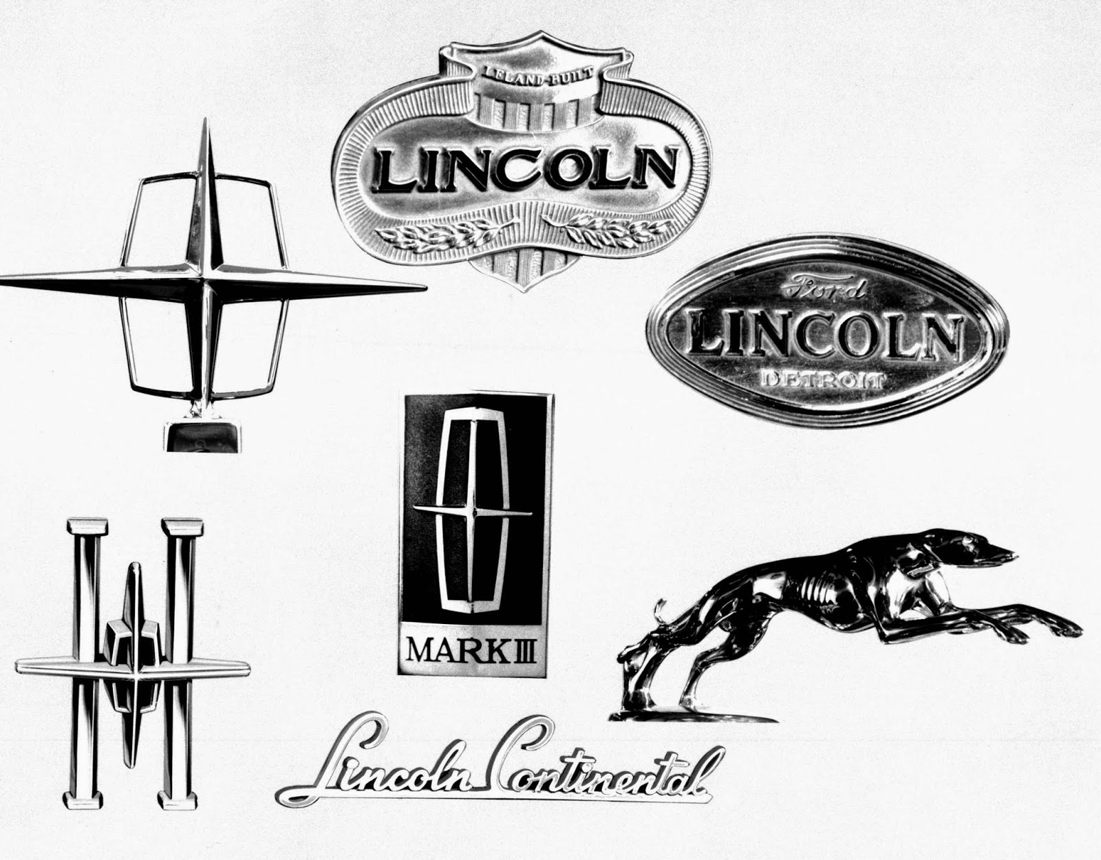 Matt's Lincoln Blog Lincoln emblems over the years
