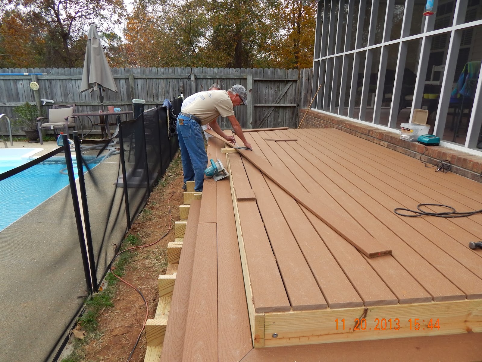 Fisher Remodelers Building a Deck, Step by Step.