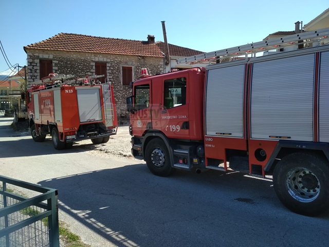 Πυρκαγιά σε οικία στην Καστρίτσα Ιωαννίνων