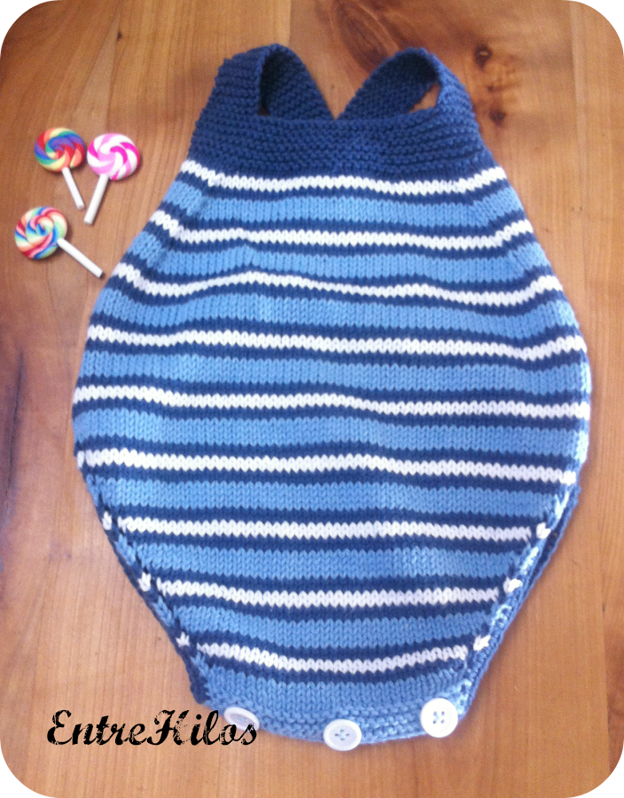 ranita de bebe a rayas