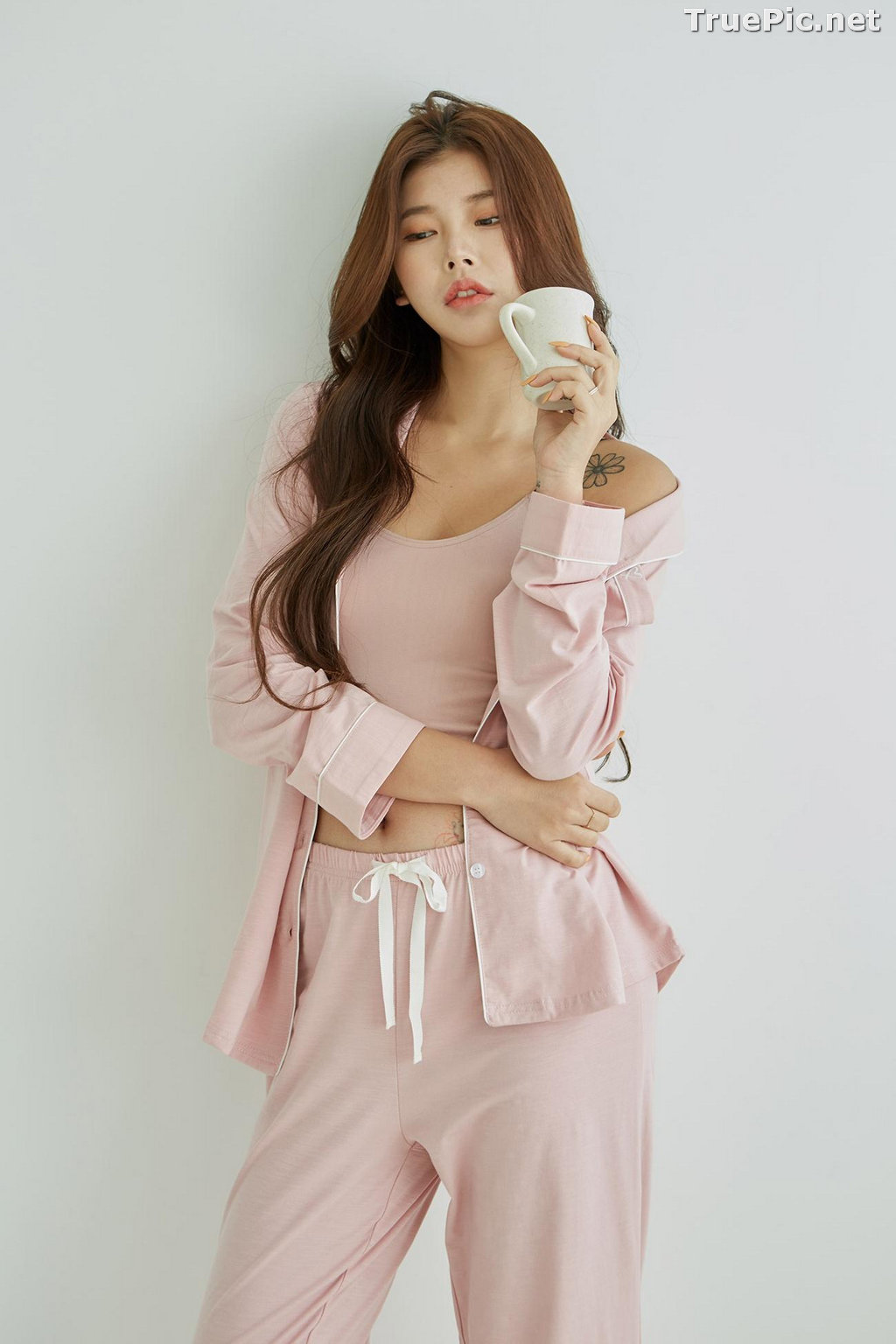 Image Korean Fashion Model – Da Yomi (다요미) – Lountess Spring Lingerie #3 - TruePic.net - Picture-81