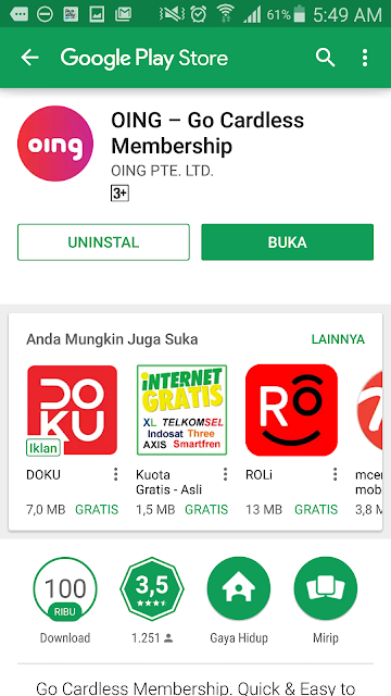 cara download aplikasi oing