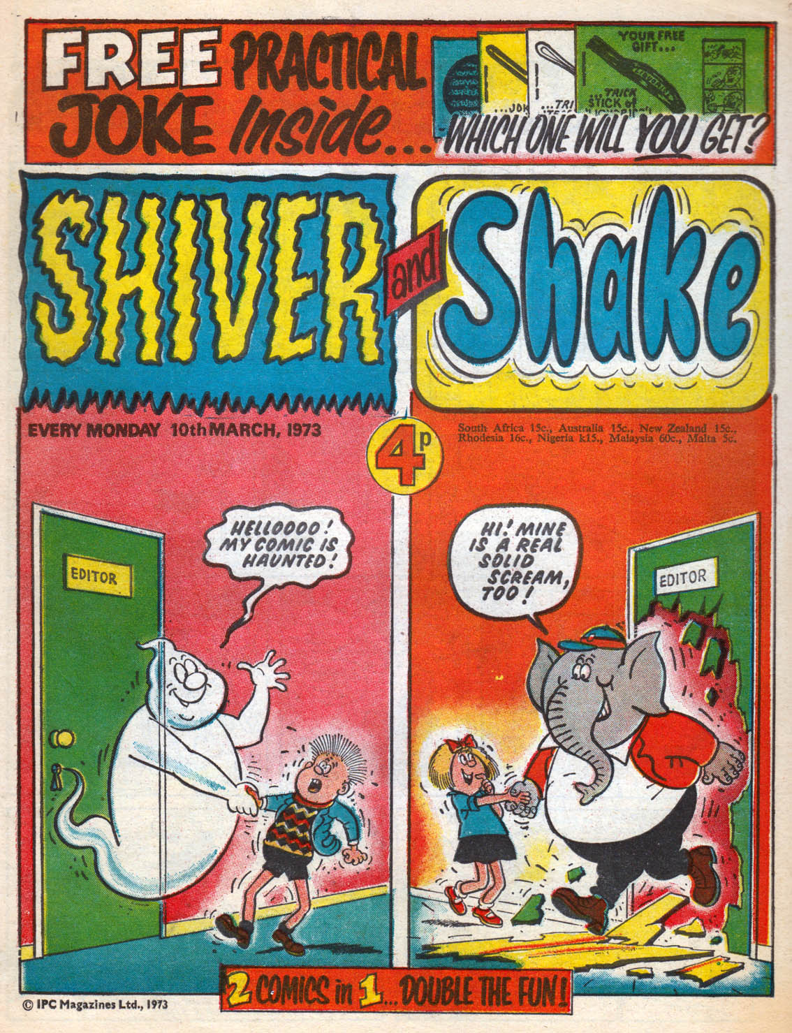 BLIMEY! The Blog of British Comics SHIVER AND SHAKE No.1 (1973)