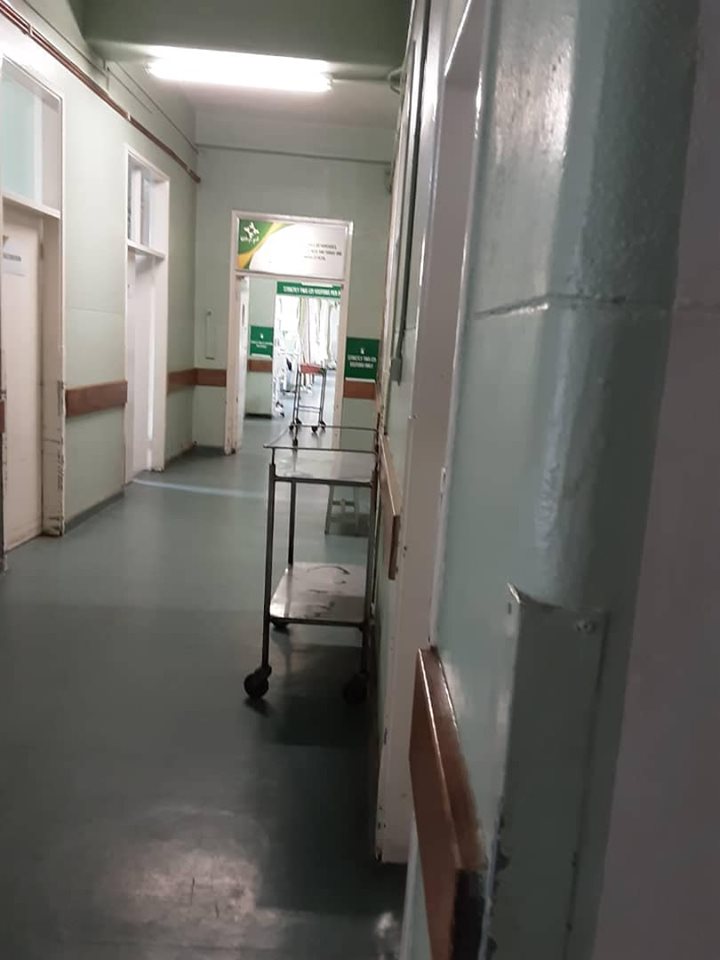 NewsdzeZimbabwe HOSPITALS DESERTED AS STRIKE BITES