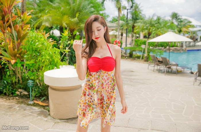 Beautiful Park Soo Yeon in the beach fashion picture in November 2017 (222 photos) photo 4-15