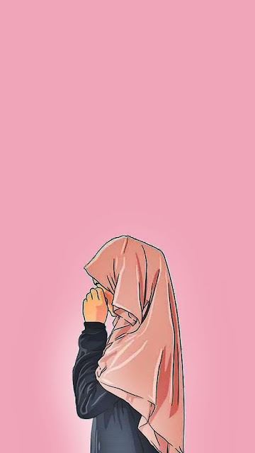 Gambar animasi muslimah sedih