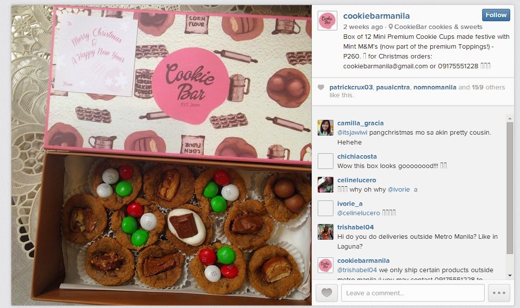 Reviewed! Cookie Bar Manila and Speed Regalo diane wants to write